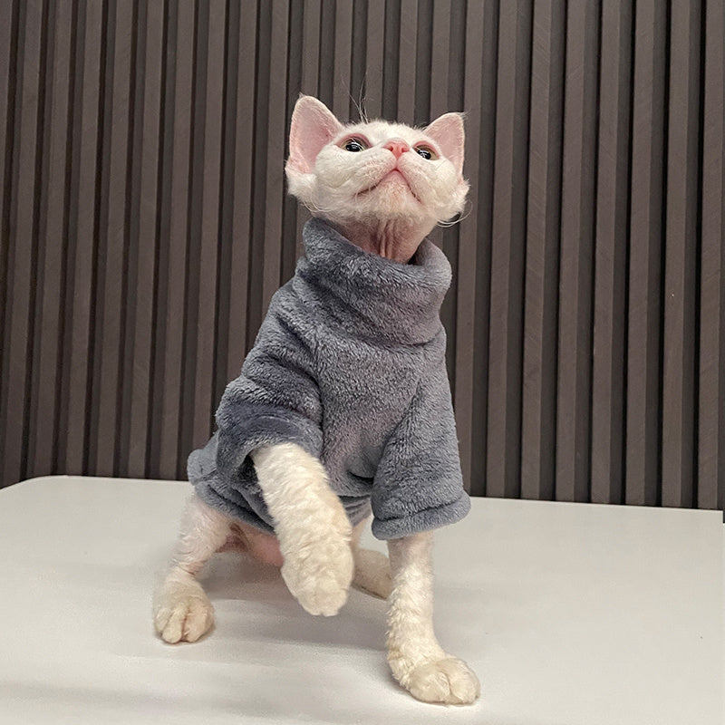 Fashion Personality Ren Fa Cai Hairless Cat Clothes