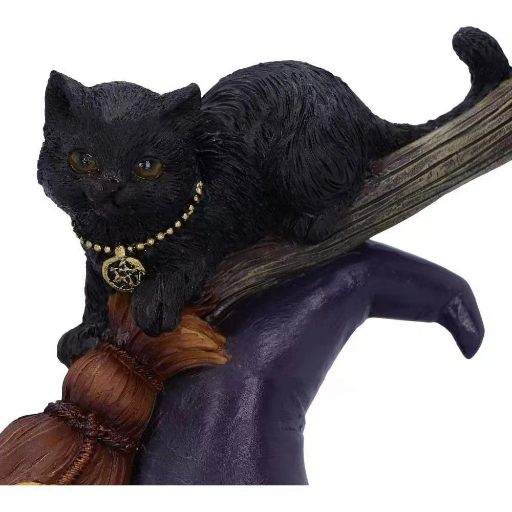 Black Cat Resin Craft Ornament