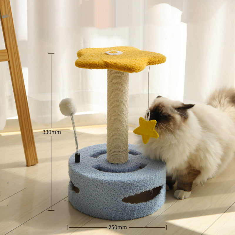 Kitten Cat Climbing Frame Small Cat Scratching Post Sisal Scratching Board