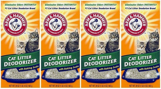 Arm & Hammer Cat Litter Deodorizer 20 oz (Pack of 4)