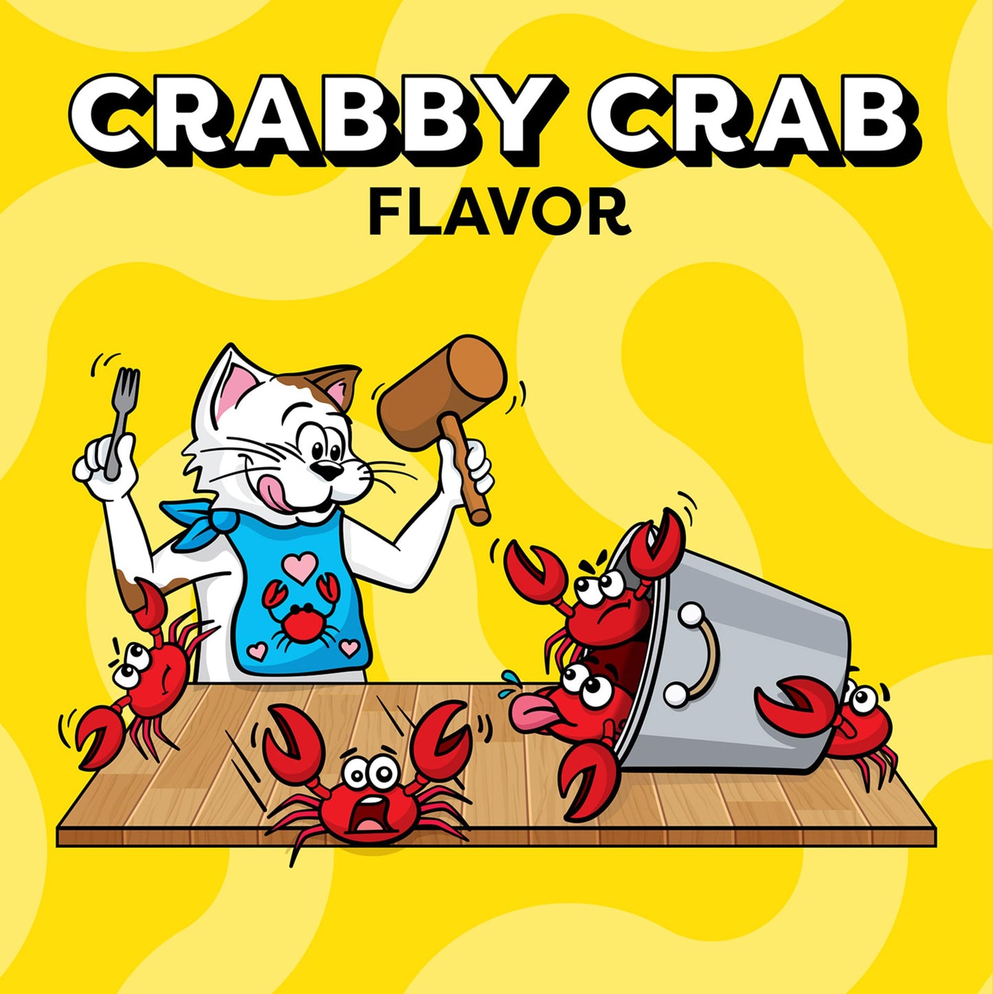 Temptations Classic Crunchy and Soft Cat Treats Crabby Crab Flavor, 3 oz. Pouch (Pack of 12)