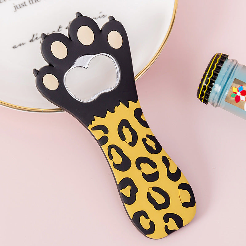 Cat Paw Bottle Opener Cute Cartoon Magnetic Beer