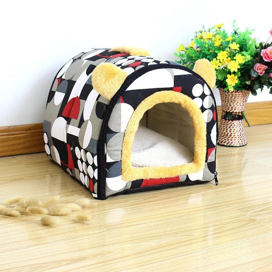 Pet kennel cat litter