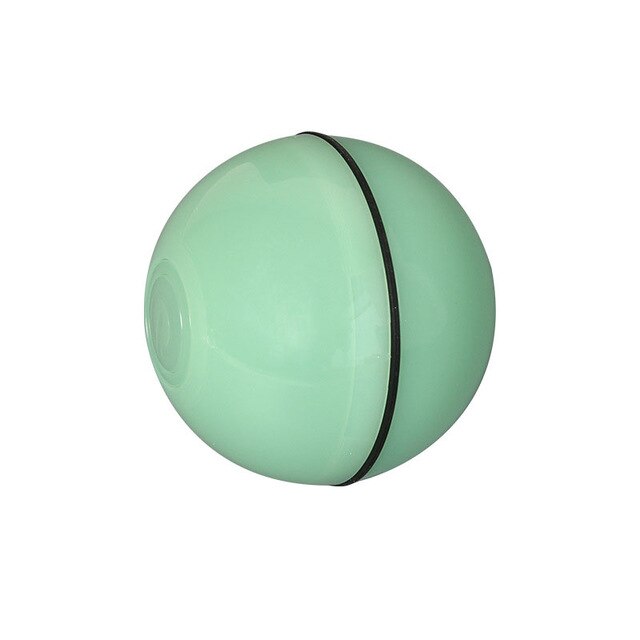 Smart Interactive Pet Toy Ball Automatic Rolling USB Rechargeable Led Light Pet Toy Training Home Cat Toy Glowing Balls