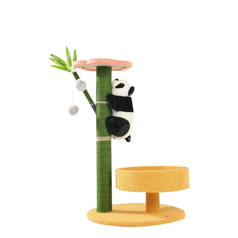 Cat Climbing Frame Sisal Scratching Column All-in-One Supplies