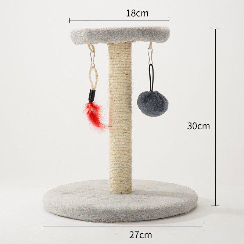 Detachable cat toy for scratching