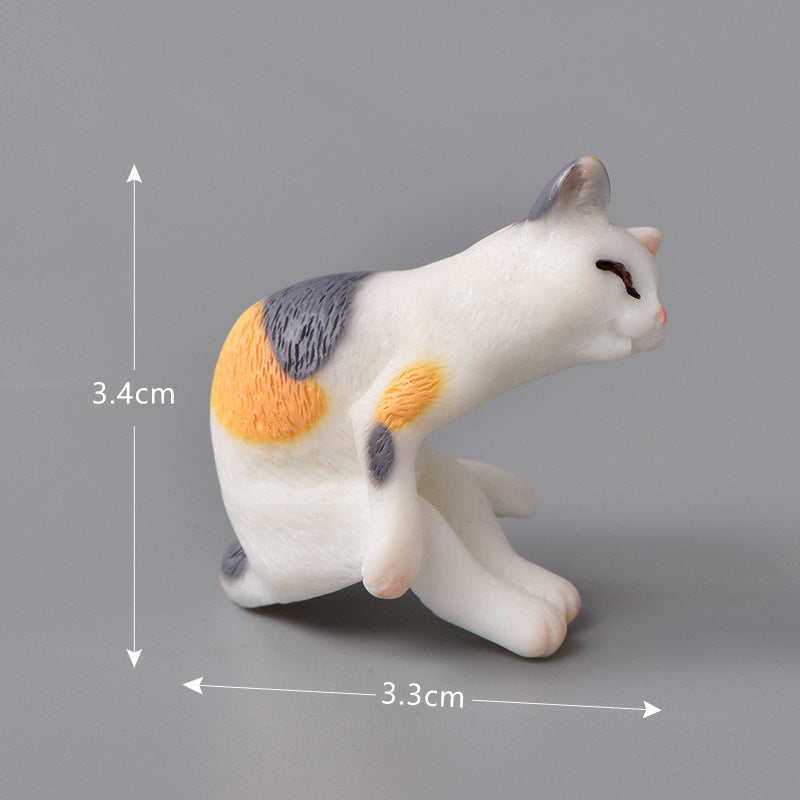 Home Fashion Mini Cat Decoration