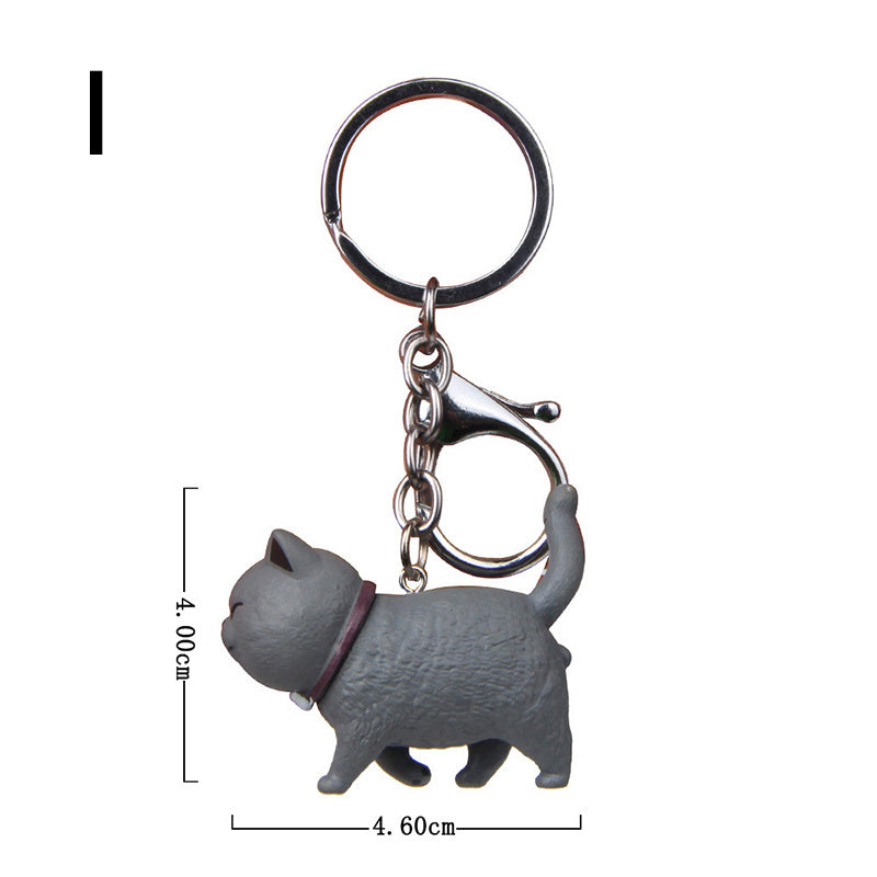 Super Cute Fat Cat Doll Keychain Pendant