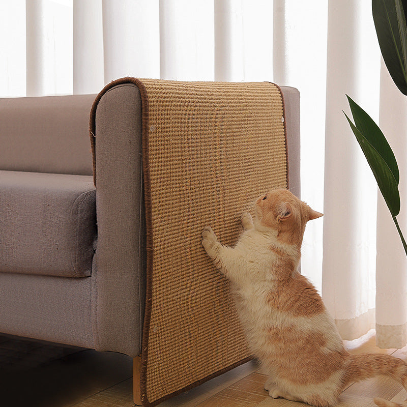 Sisal Pad Pet Cat Scratching Board To Protect The Sofa Against Cat Scratching Wear-Resistant Non-Flaking Cat Supplies