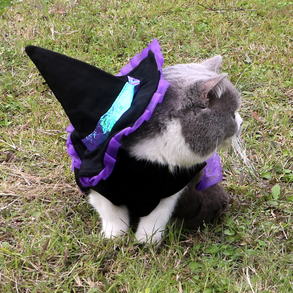 Christmas Wizard Pet Halloween Dog Clothes Pet Clothes