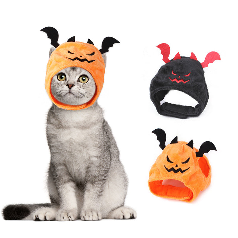 Halloween Pet Cat Toy Headgear Hat