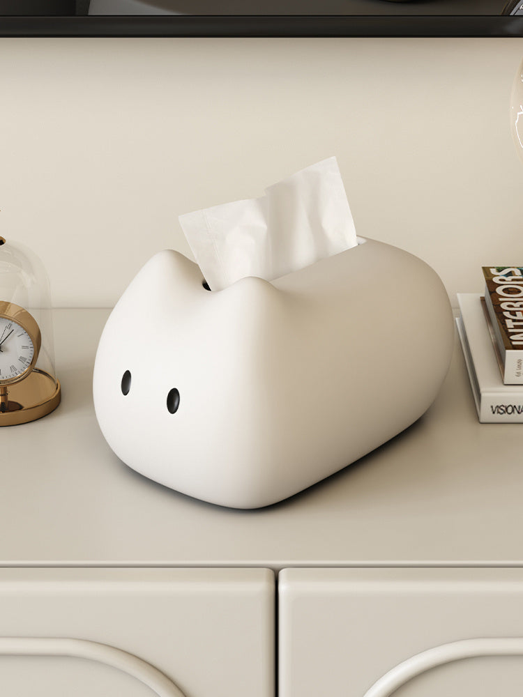 Cartoon Cat Tissue Box Home Decoration Desktop