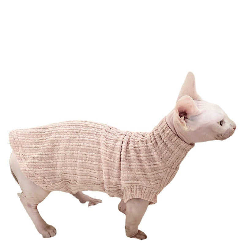 Hairless Cat Clothes Cotton Seamless Stitched Cartoon Thickening