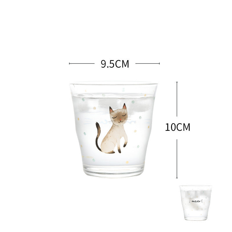 Potty Cat High Borosilicate Glass