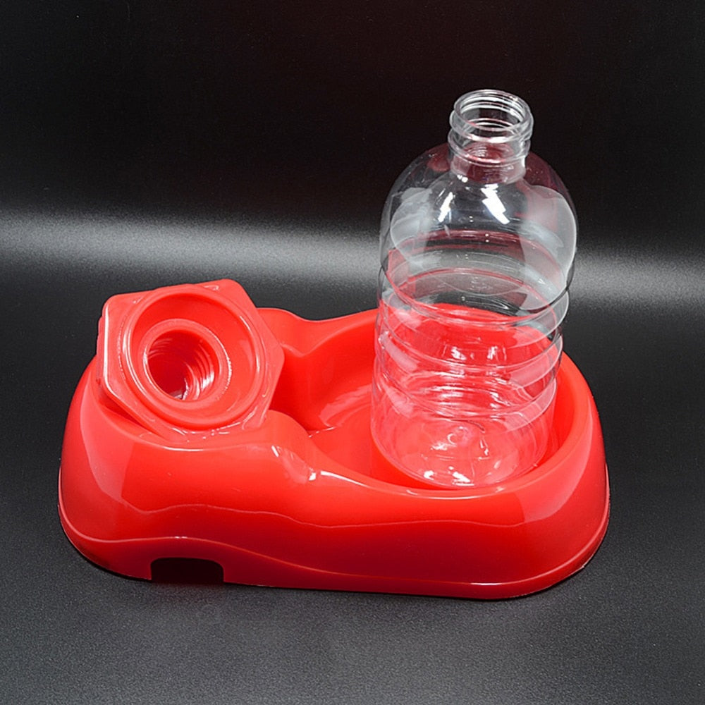 Automatic Cat Feeder Cat Bowls Water Bottles Dispenser Food Dish Bowl for Cat Drinker Feeder Pet Products