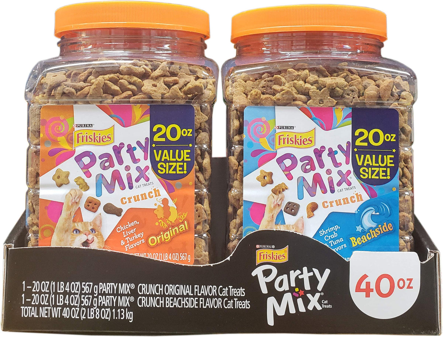 Friskies Party Mix (2 Pack/20 Oz Net Wt 40 Oz)