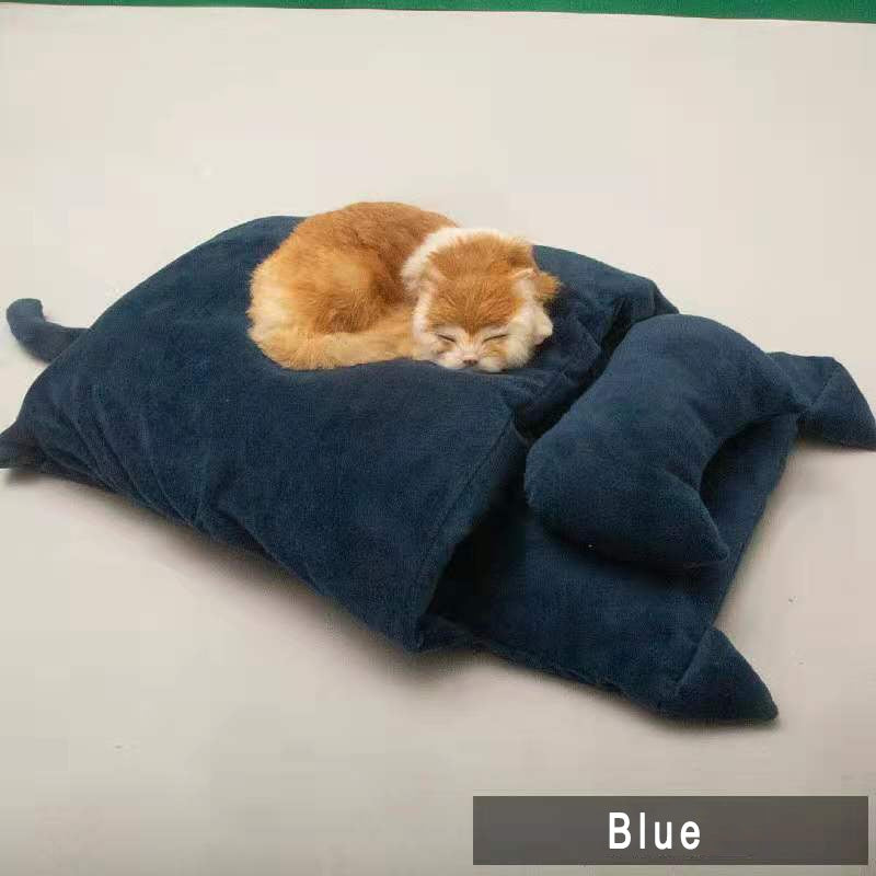 Warm And Removable Cat Sleeping Bag