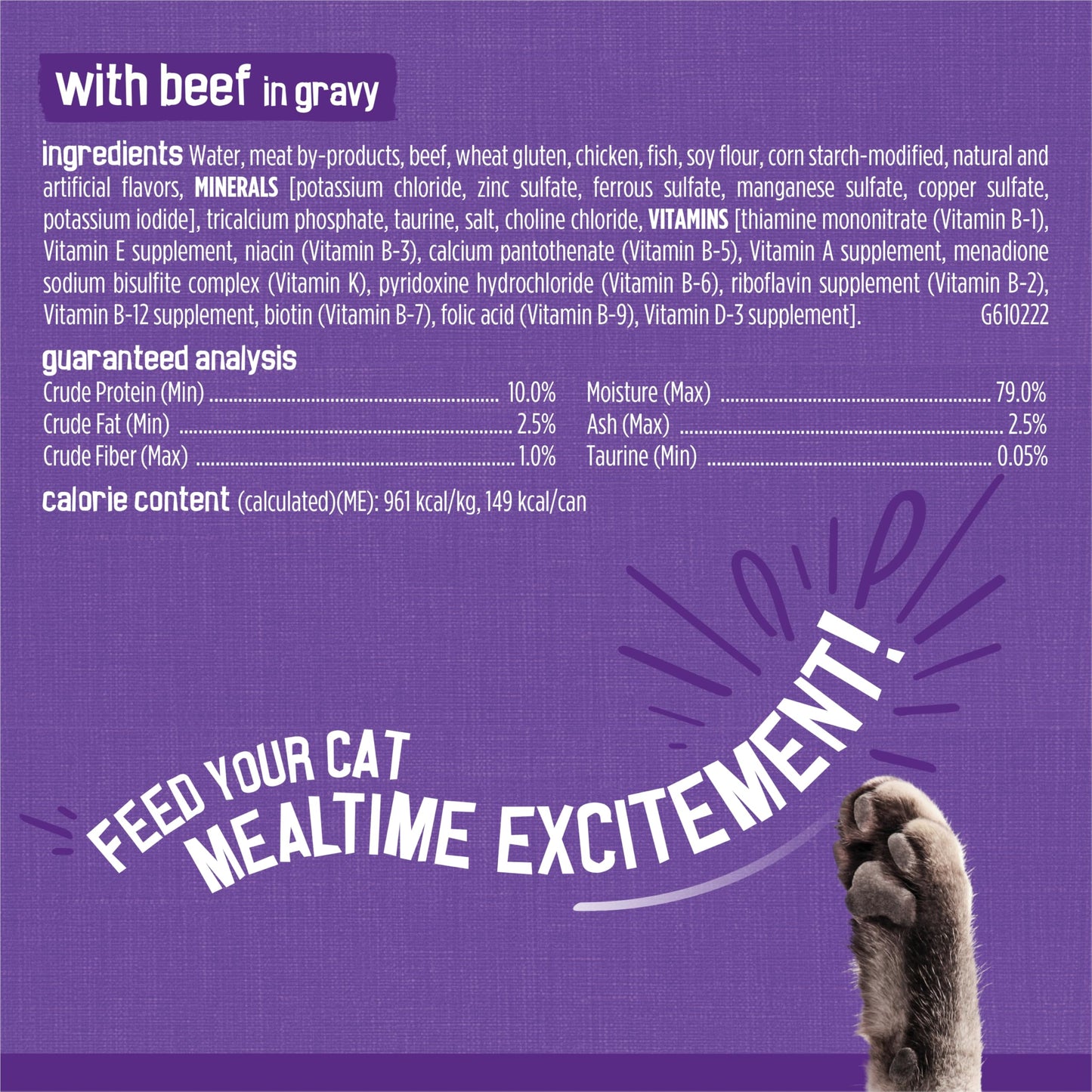 Purina Friskies Gravy Wet Cat Food Variety Pack, Meaty Bits - (Pack of 24) 5.5 oz. Cans