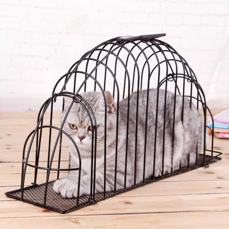 Anti Scratch Blow Dry Cat Bath Cage