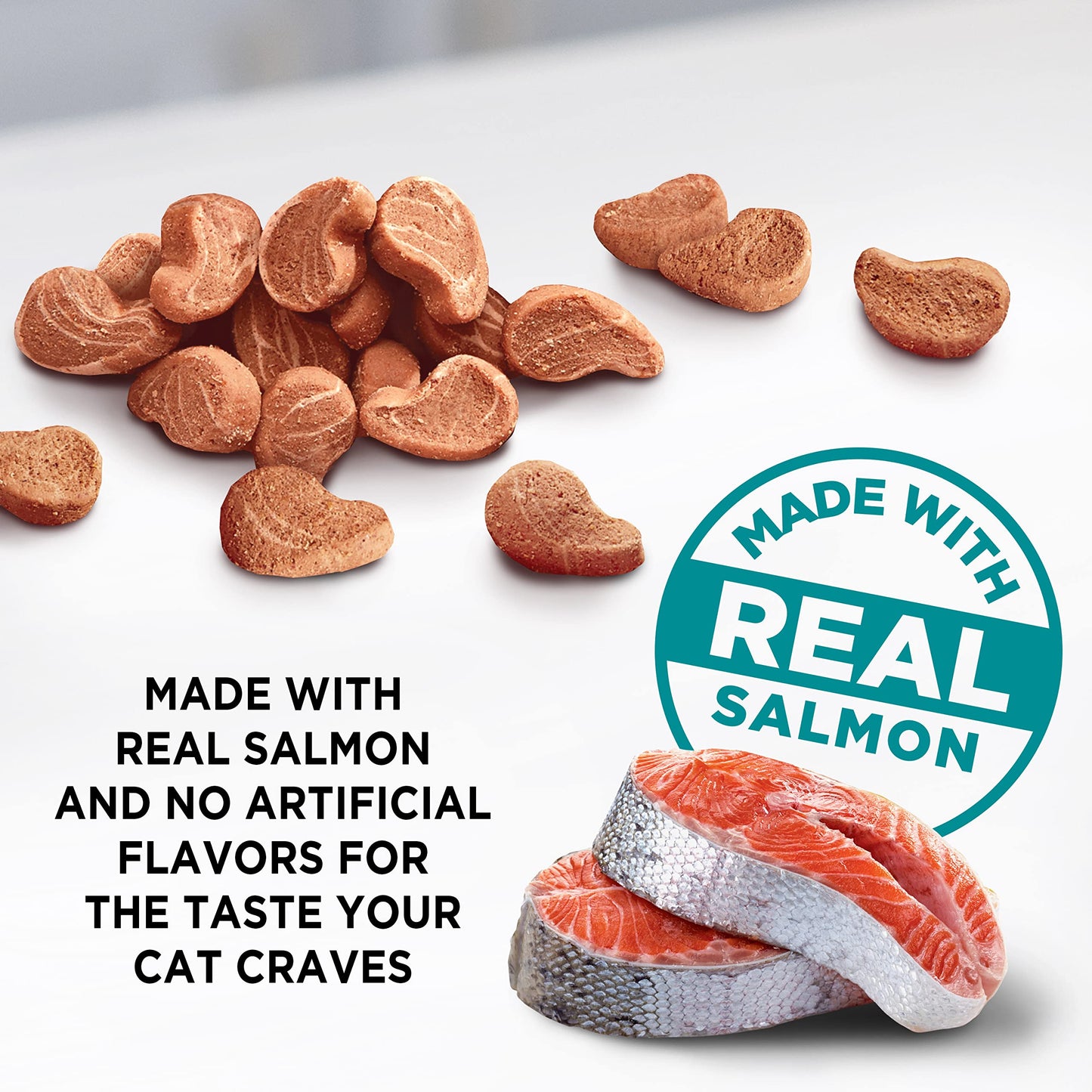 Meow Mix Irresistibles Soft Cat Treats, Salmon, 3 Ounce (Pack of 5)