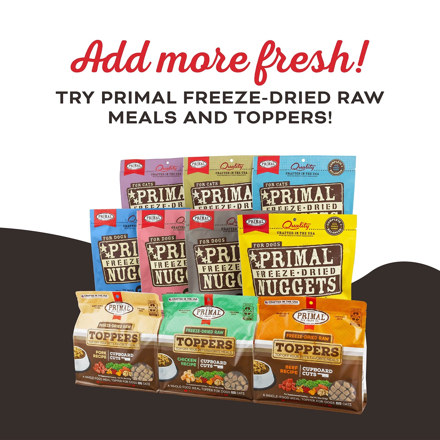 Primal Freeze Dried Chicken Cat Treats, Made with Goat Milk The Goat Treats for Cats, 2 oz