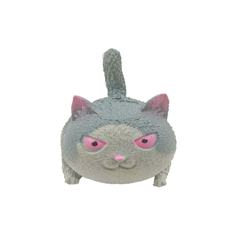 Toy Decompression Angry Cat Pinch Pinch Fun To Vent Cute Big Face Cat Tricking Children's Toys