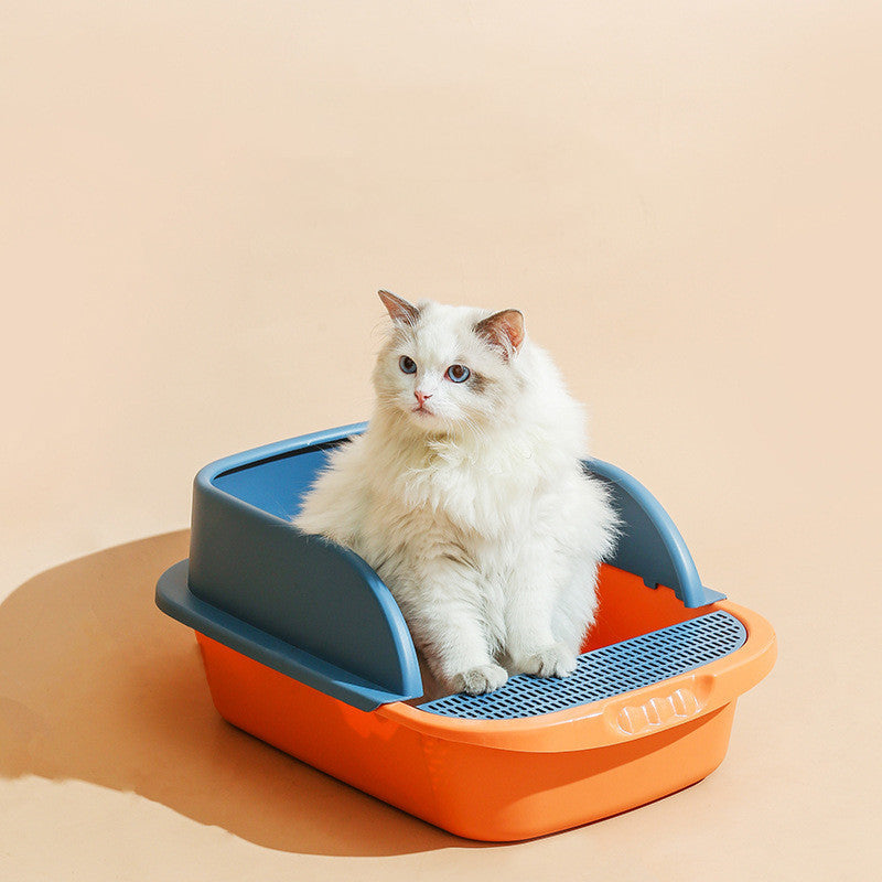 Bedpan Fully Enclosed Cat Litter Box Cat Kennel Kennel