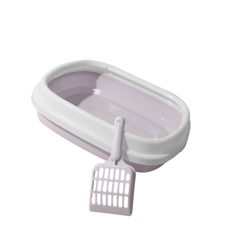 Pet Toilet Bedpan Training Plastic Sand Litter Box Cat Dog Tray With Scoop Cat Litter Box Anti-Splash Dog Clean Toilet