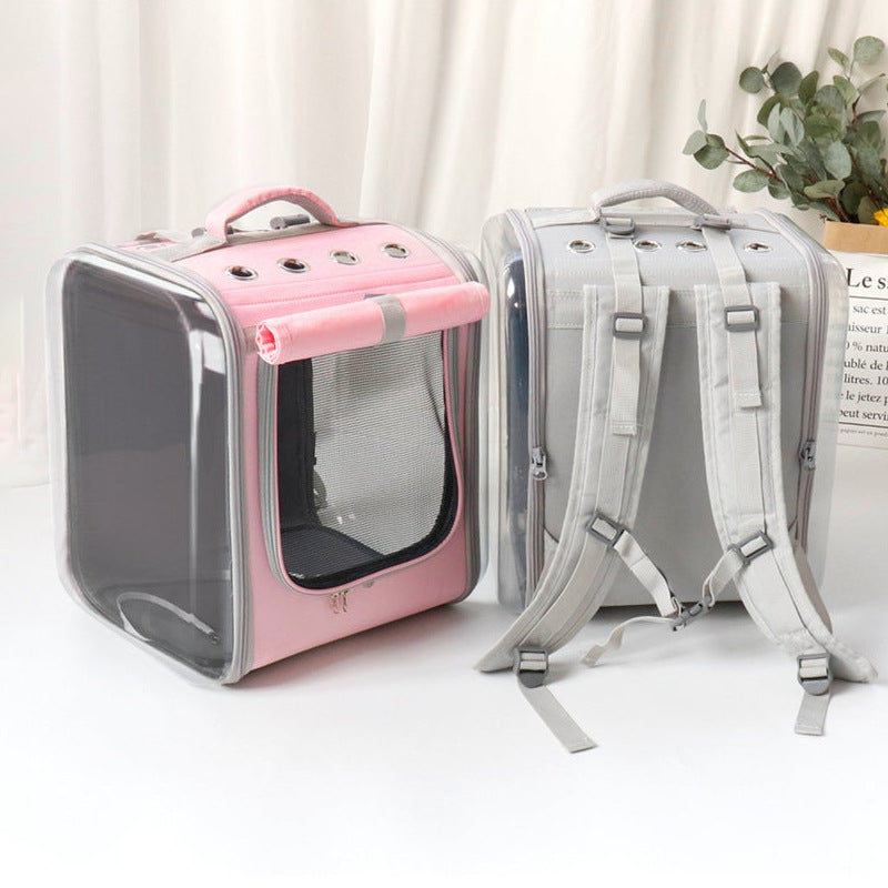 Breathable Cat Cabin For Portable Pet Backpack