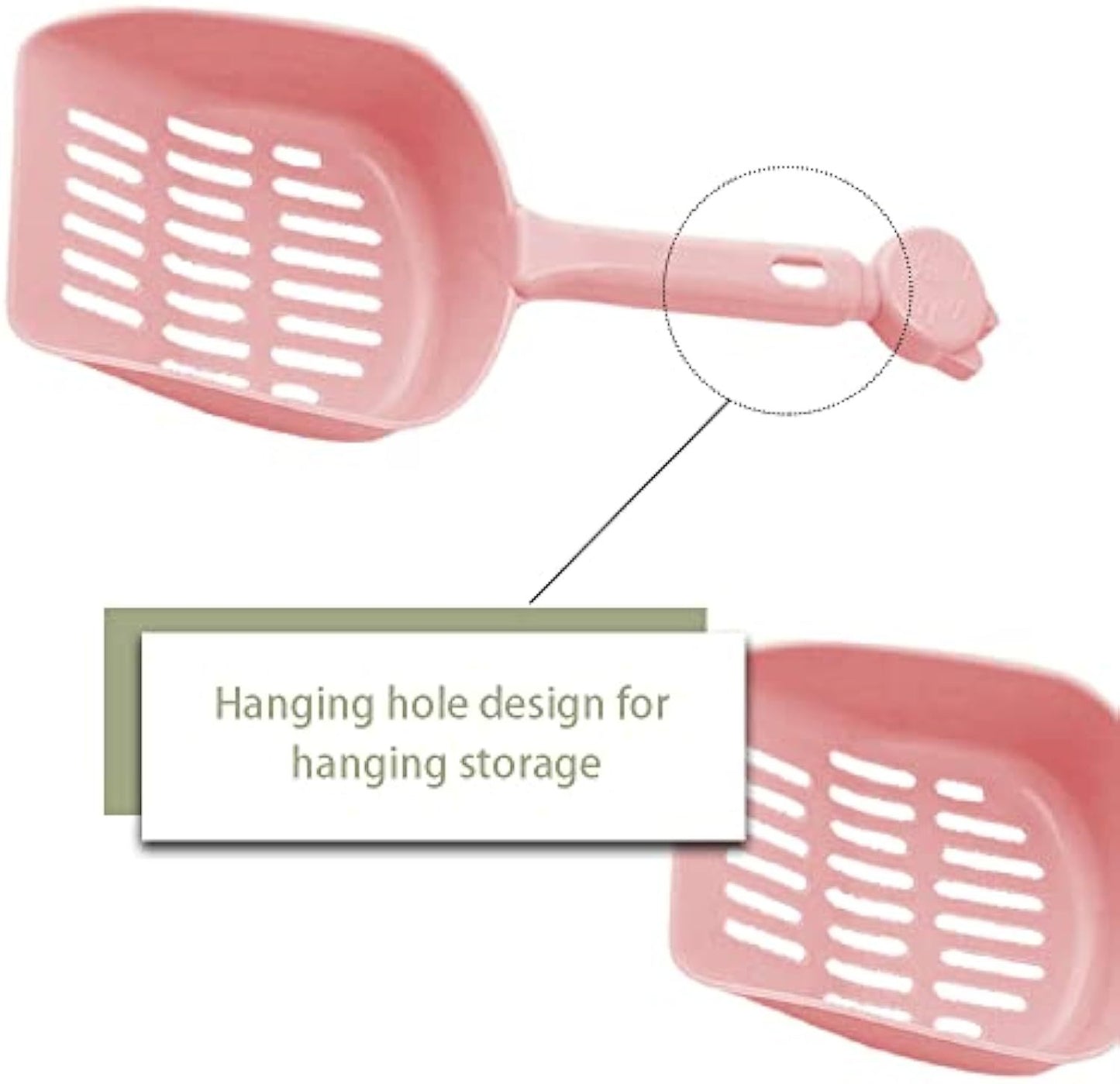 Pet Spreading Scoops - Durable Plastic Cat Litter Shovels For Easy Cleaning And Odor Control