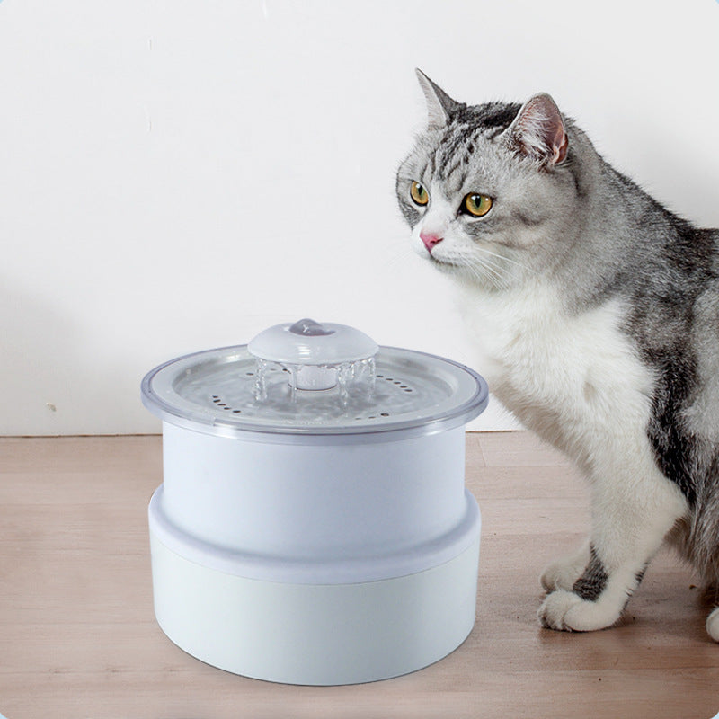 Foldable Pet Water Dispenser Luminous Automatic Water Dispenser Water Cycle Cat Water Feeder