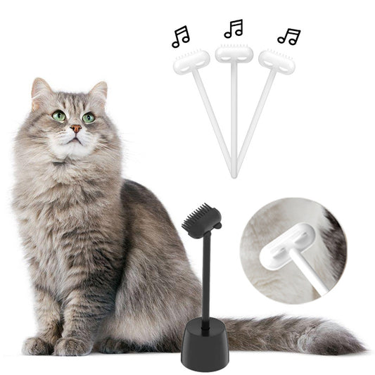 New Cat Jerk Cat Brush Hair Scraper Hair Removal Scratching Massage Brush Cat Scuffing Brush Toy Pet Supplies