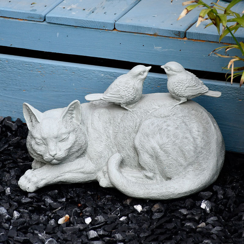 Creative Resin Cat Garden Decorative Ornaments