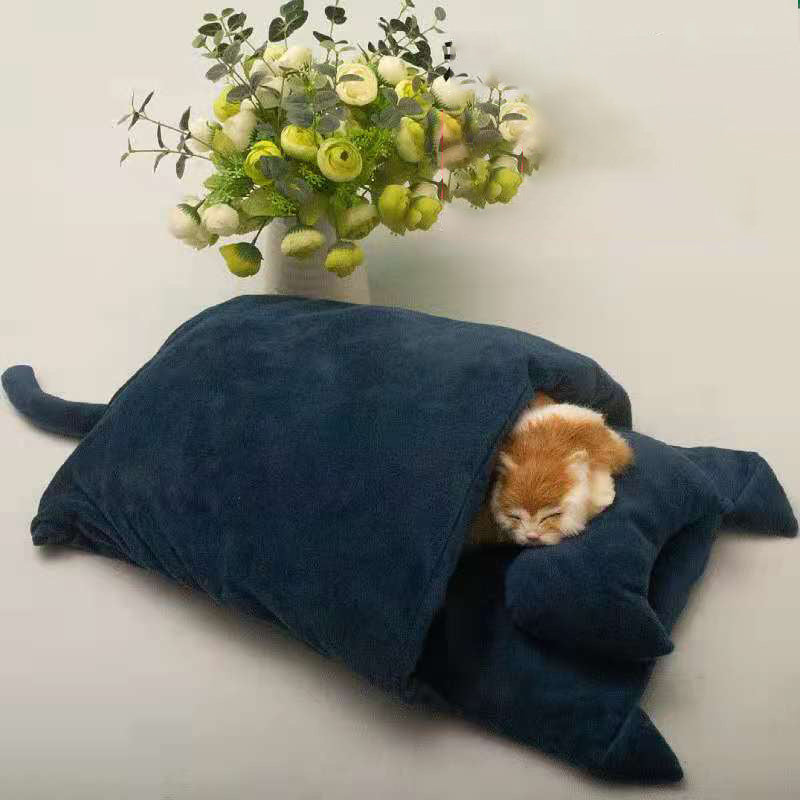 Warm And Removable Cat Sleeping Bag