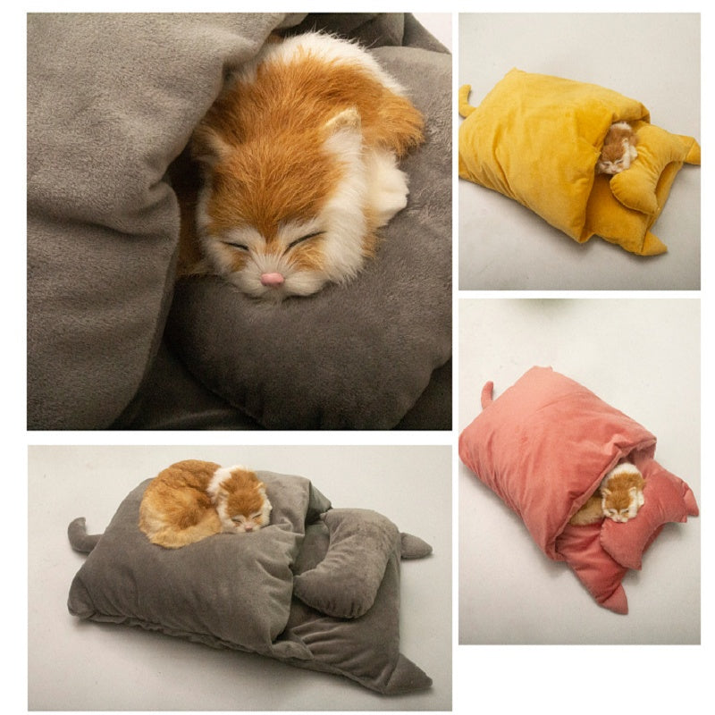 Warm And Removable Cat Sleeping Bag