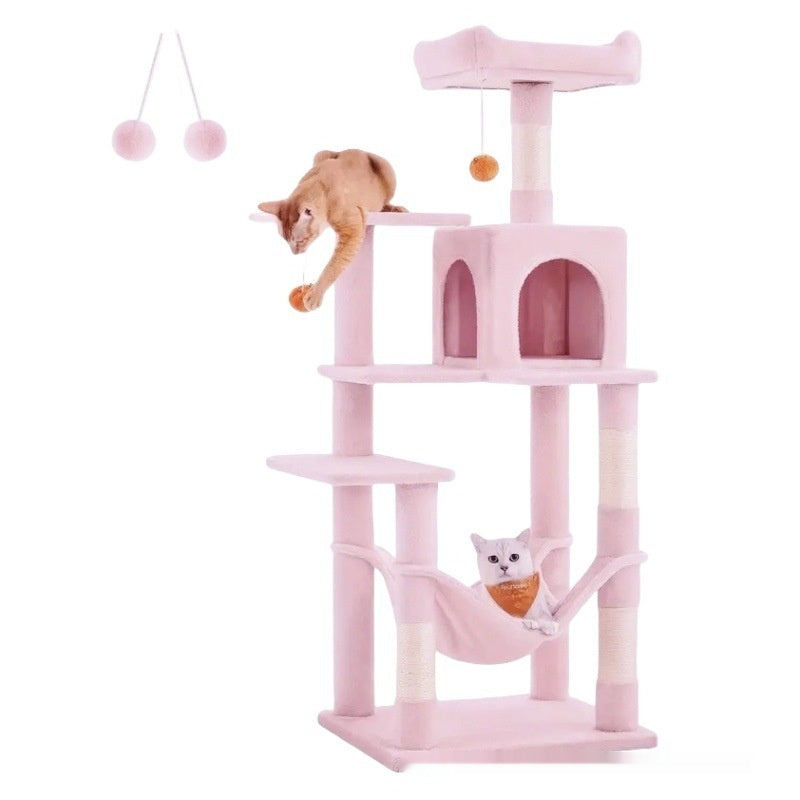 Sisal Cat Climbing Frame Scratching Pole