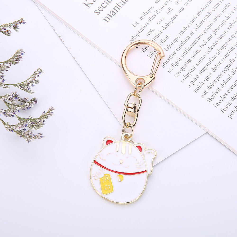 Pet Jewelry Keychain Painted Keychain Cute Dog Keyring