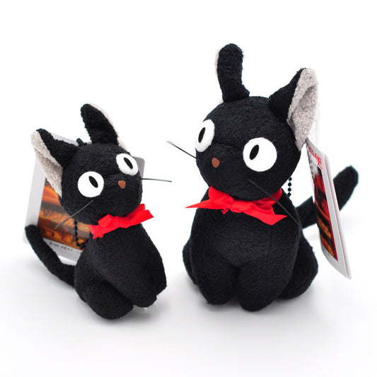 Witch's Home Delivery: Little Black Cat Plush Toy Pendant Doll