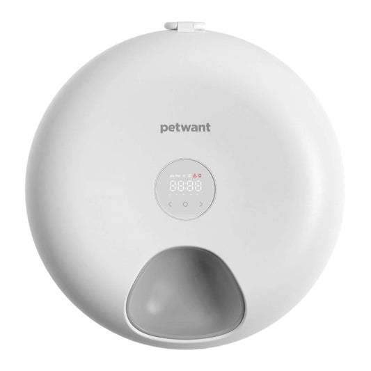 Paiwang 6-Meal Automatic Pet Feeding Device Cross border Spot Wholesale Wet Cat Food Cat Timed Feeding Device