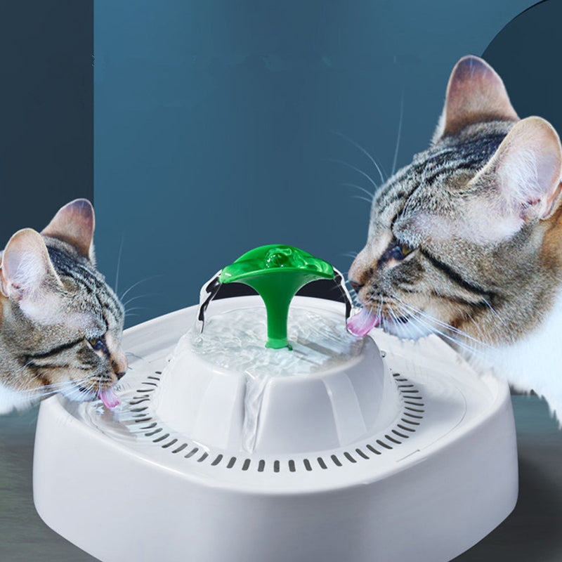 New Cat Live Water Dispenser Flow Water Feeder Automatic Circulation Pet Water Basin Cat