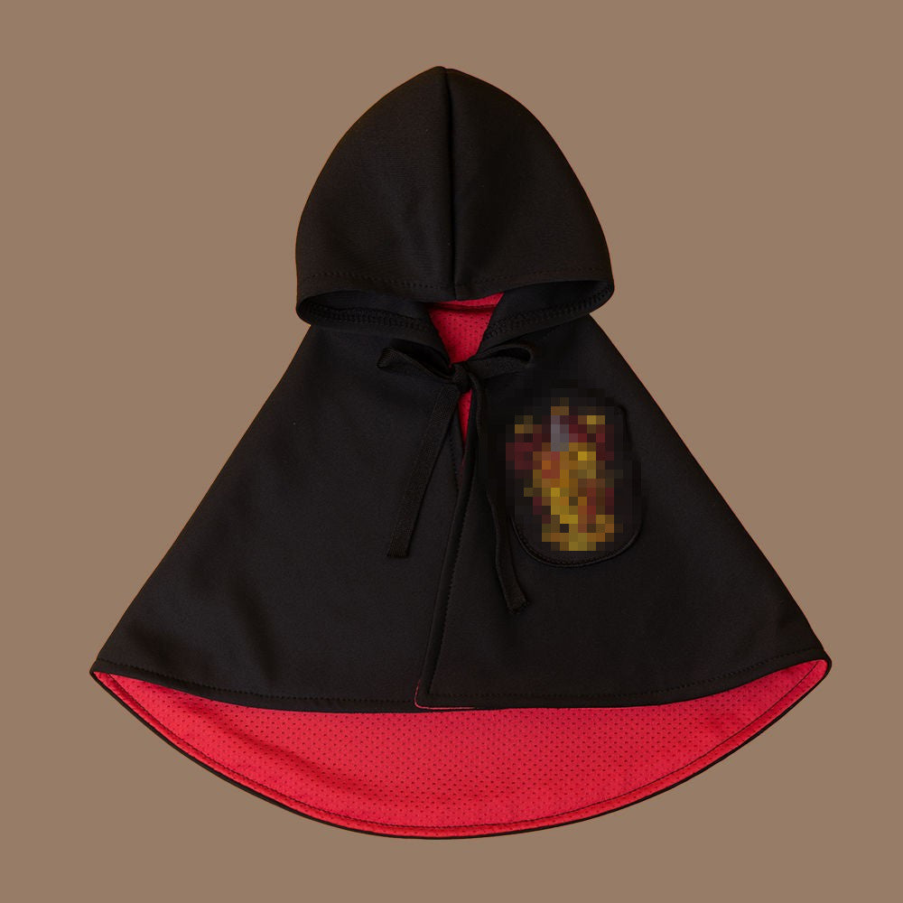 Pet Cloak Embroidered Cloak Cat Shaped Up Costume Harry Potter Wizardry Academy Style Teddy Bears Dog Clothes