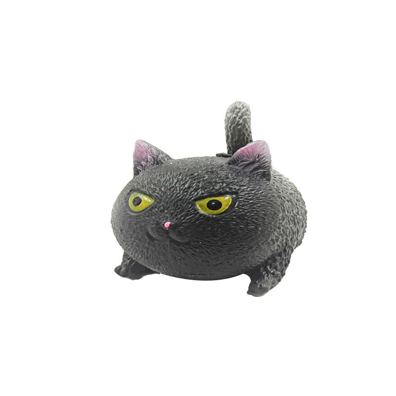 Toy Decompression Angry Cat Pinch Pinch Fun To Vent Cute Big Face Cat Tricking Children's Toys