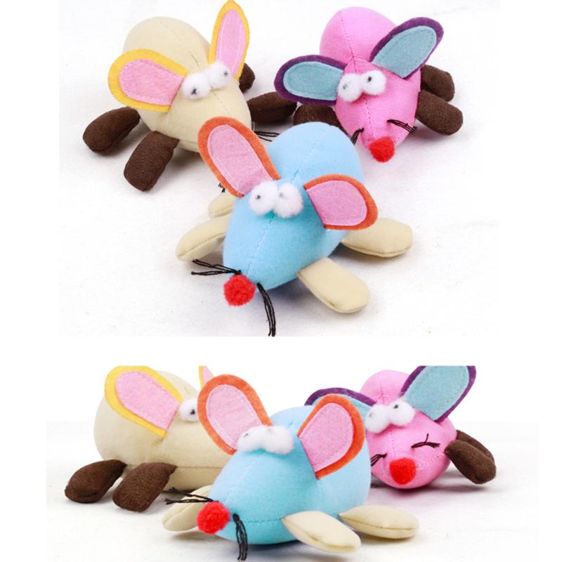 Pet Cat Toy Plush False Big Ears Mouse Vibrating Rat Trick Playing Toy Chewing Catch Casual Interactive Funny Cat Product