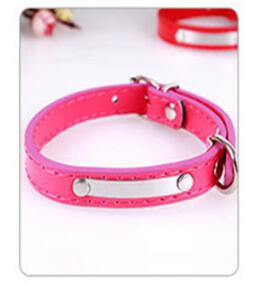 Leather Engraved Cat Collar Custom Cat Pet Collars ID