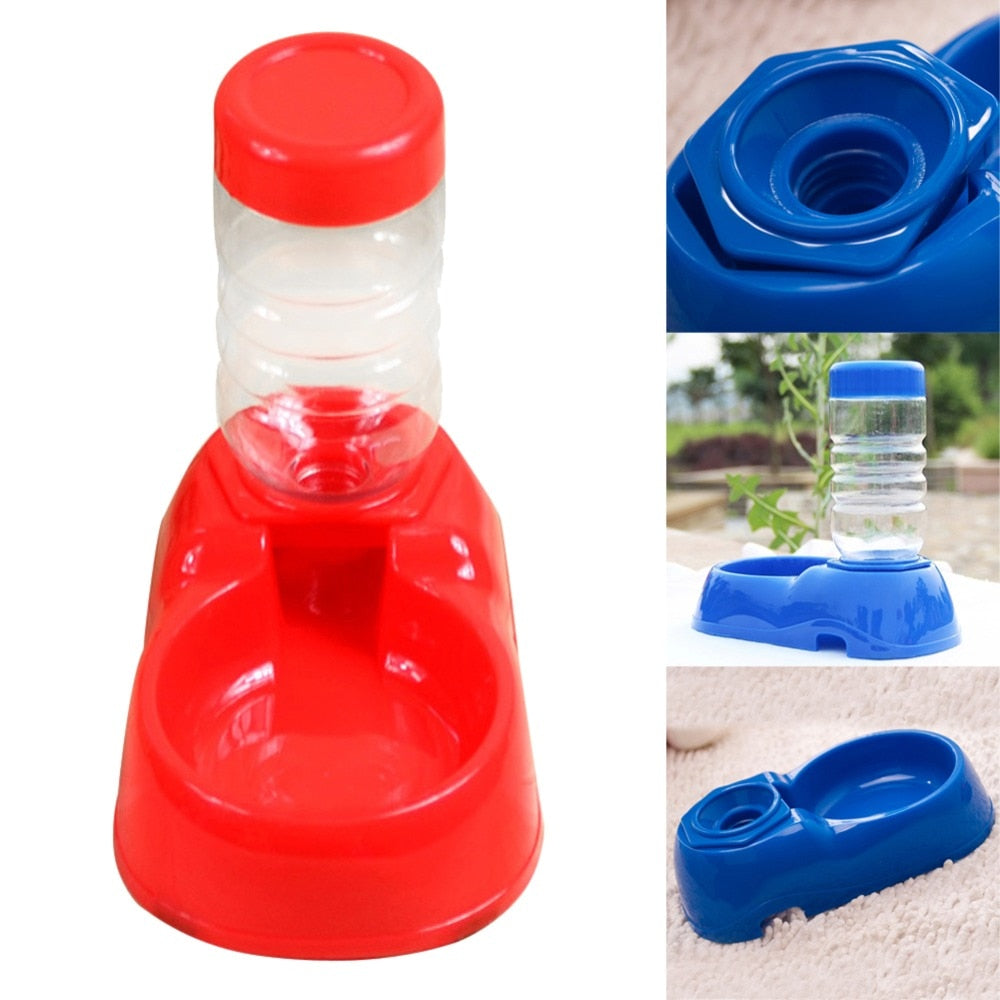 Automatic Cat Feeder Cat Bowls Water Bottles Dispenser Food Dish Bowl for Cat Drinker Feeder Pet Products