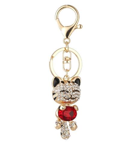 Lucky Smile Cat Key Chains