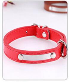 Leather Engraved Cat Collar Custom Cat Pet Collars ID