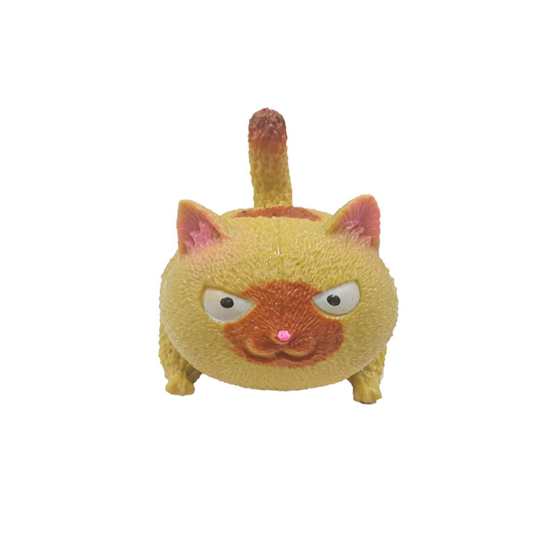 Toy Decompression Angry Cat Pinch Pinch Fun To Vent Cute Big Face Cat Tricking Children's Toys