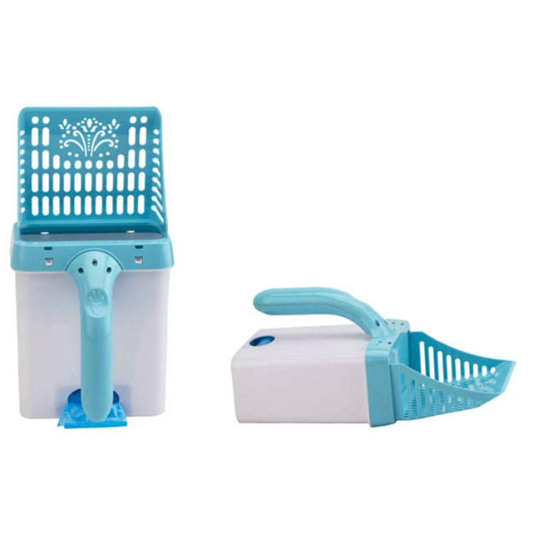 Pet Supplies Cat Litter Shovel Cat Poop Shovel Set Pet Removable Portable Toilet Pick Up Poop Shovel