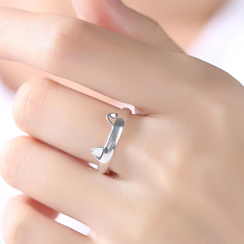 Cat Ear Adjustable Ring